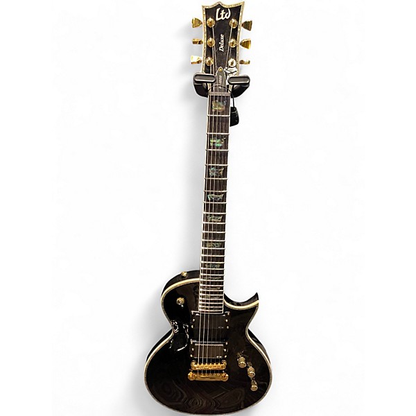 Used ESP LTD EC1000 Black Solid Body Electric Guitar