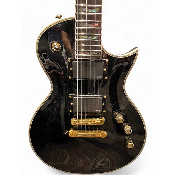 Used ESP LTD EC1000 Black Solid Body Electric Guitar