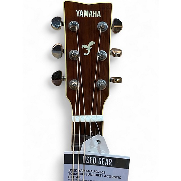 Used Yamaha FG730S Tobacco Sunburst Acoustic Guitar