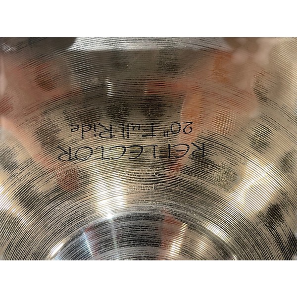 Used Paiste 20in REFLECTOR FULL RIDE Cymbal