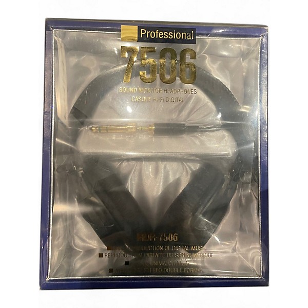 Used Sony MDR7506 Headphones