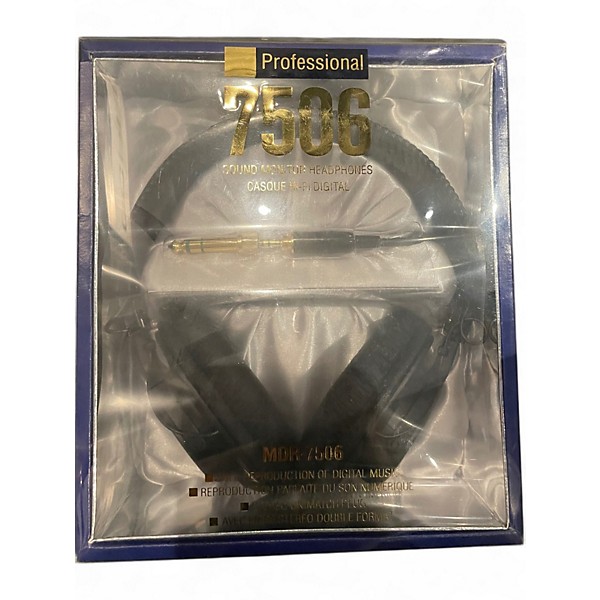 Used Sony MDR7506 Headphones