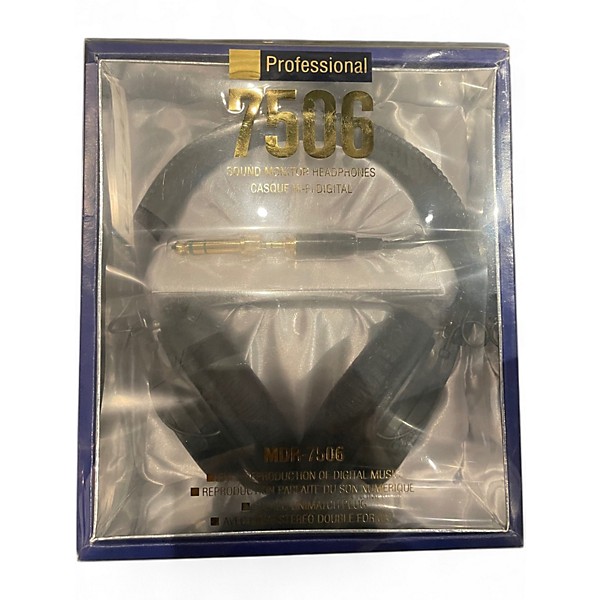 Used Sony MDR7506 Headphones