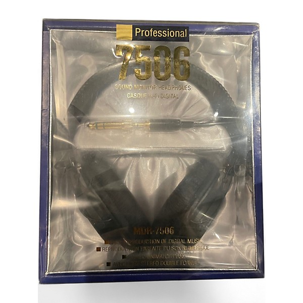 Used Sony MDR7506 Headphones