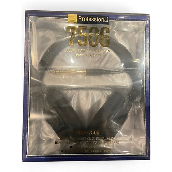 Used Sony MDR7506 Headphones