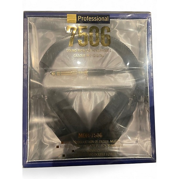Used Sony MDR7506 Headphones