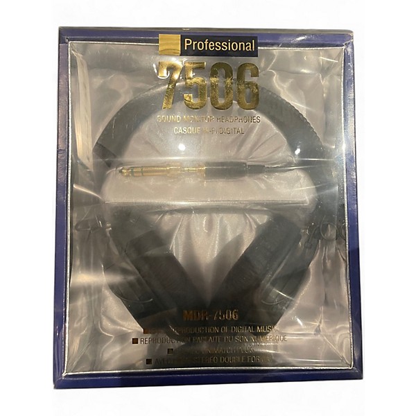 Used Sony MDR7506 Headphones