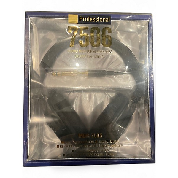 Used Sony MDR7506 Headphones
