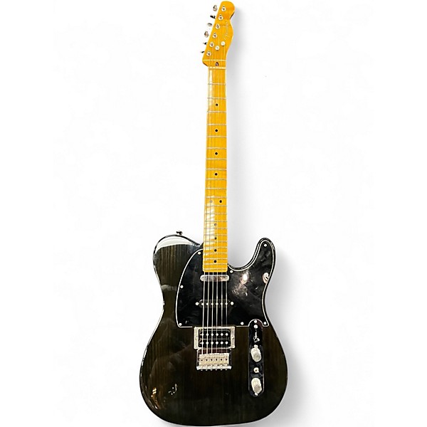 Used Fender Modern Player Telecaster Plus Trans Charcoal Solid Body Electric Guitar