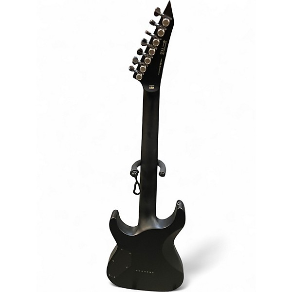 Used ESP ltd m7ht 7string Black Solid Body Electric Guitar