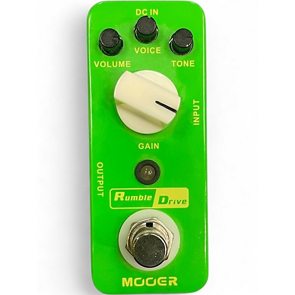 Used Mooer Rumble Drive Effect Pedal