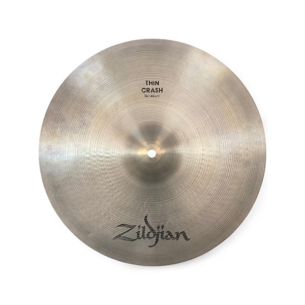 Used Zildjian 16in AVEDIS THIN CRASH Cymbal