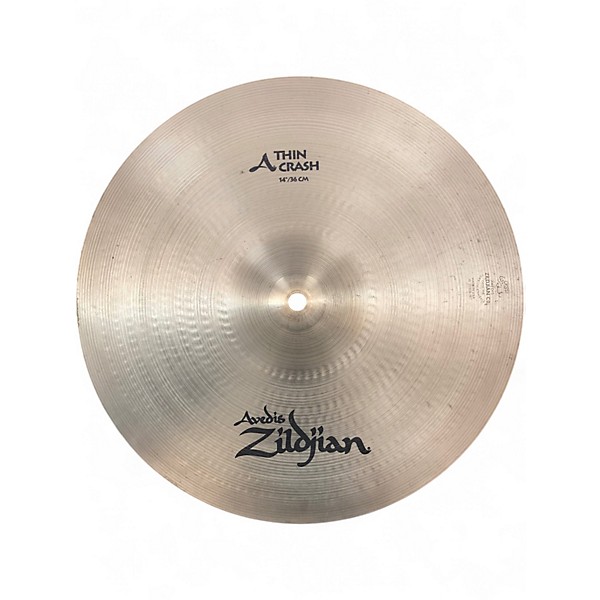 Used Zildjian 14in AVEDIS A THIN CRASH Cymbal