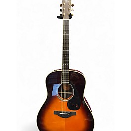 Used Yamaha LL6 2 Color Sunburst Acoustic Guitar