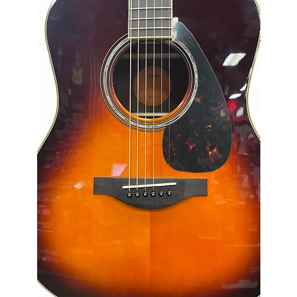 Used Yamaha LL6 2 Color Sunburst Acoustic Guitar