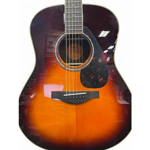 Used Yamaha LL6 2 Color Sunburst Acoustic Guitar