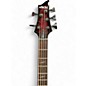 Used Schecter Guitar Research OMEN ELITE Red to Black Fade Electric Bass Guitar