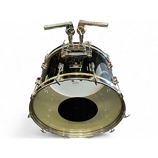 Used Pearl 6 Piece Concert Black Drum Kit