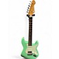 Used Shijie BLACKPEARL Surf Green Solid Body Electric Guitar thumbnail