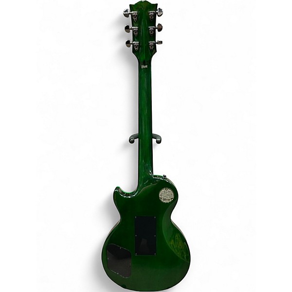 Used Gibson M2M LES PAUL CUSTOM AXCESS GREEN WIDOW Green Solid Body Electric Guitar