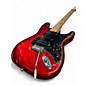 Used Fender Special Edition Player Stratocaster Candy Red Burst Solid Body Electric Guitar