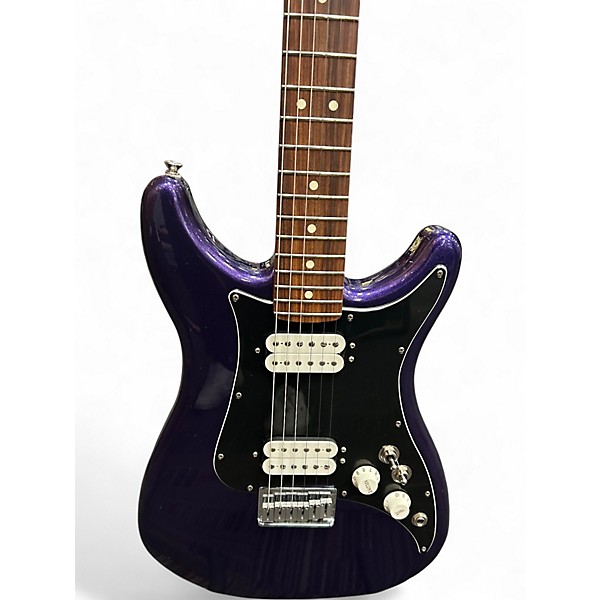 Used Fender Player Lead II Purple Solid Body Electric Guitar