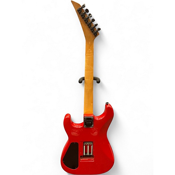 Used 1980s Charvel 3a Hot Rod Red Solid Body Electric Guitar