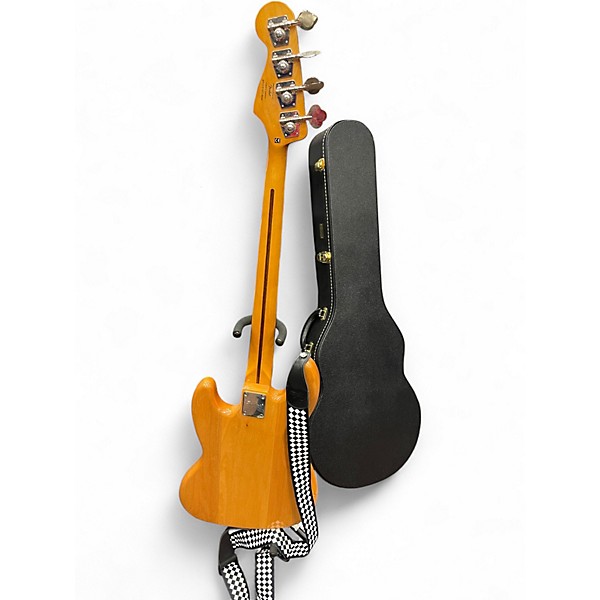 Used Squier Classic Vibe 70s Jazz Bass Natural Electric Bass Guitar