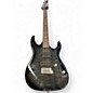 Used Ibanez GRX70QA Trans Black Solid Body Electric Guitar thumbnail