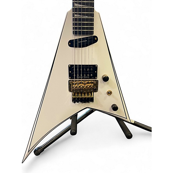 Used Jackson RR24M Randy Rhoads Black and White Solid Body Electric Guitar
