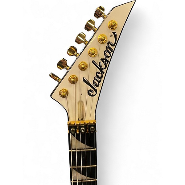 Used Jackson RR24M Randy Rhoads Black and White Solid Body Electric Guitar