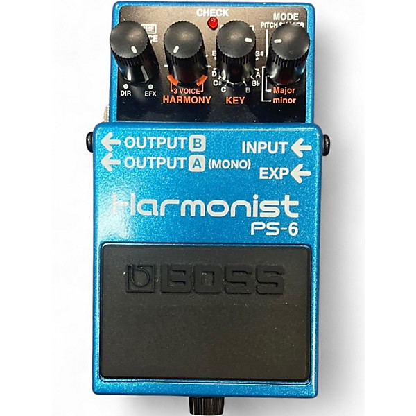 Used BOSS PS6 Harmonist Effect Pedal