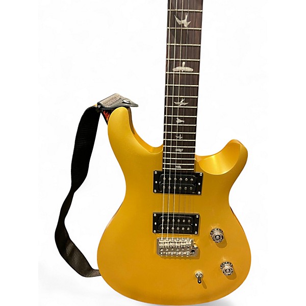 Used PRS SE CE24 Metallic Gold Solid Body Electric Guitar