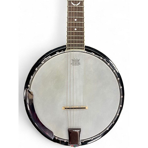 Used Dean 6 String Banjo Natural Banjo