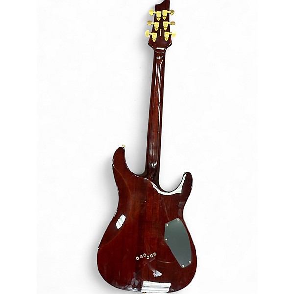 Used Schecter Guitar Research C1 Classic Left Handed Antique Amber Electric Guitar