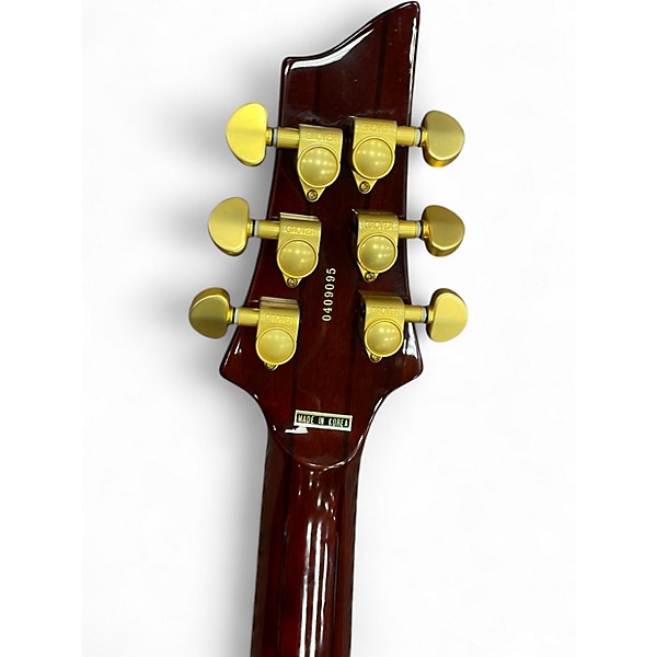 Used Schecter Guitar Research C1 Classic Left Handed Antique Amber Electric Guitar