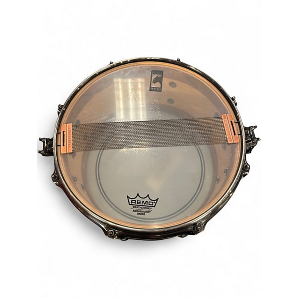 Used Mapex 13X7 Black Panther Solidus Snare 2 Color Sunburst Drum