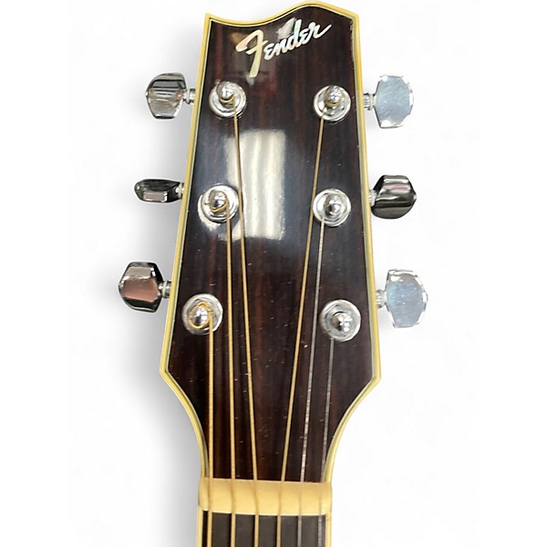 Used Fender F240A 2 Tone Sunburst Acoustic Guitar