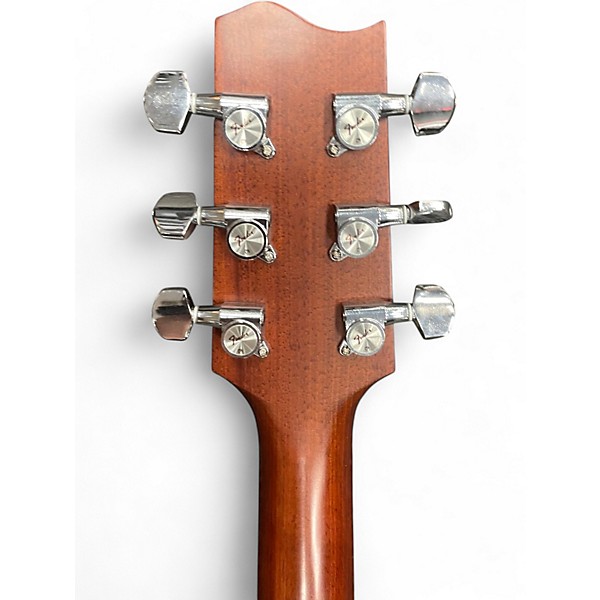 Used Fender F240A 2 Tone Sunburst Acoustic Guitar
