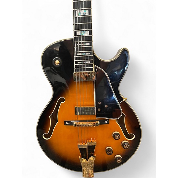 Used Ibanez GB10SE Sunburst Hollow Body Electric Guitar