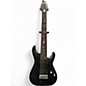 Used Schecter Guitar Research Damien Platinum 8 String Satin Black Solid Body Electric Guitar thumbnail