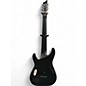 Used Schecter Guitar Research Damien Platinum 8 String Satin Black Solid Body Electric Guitar