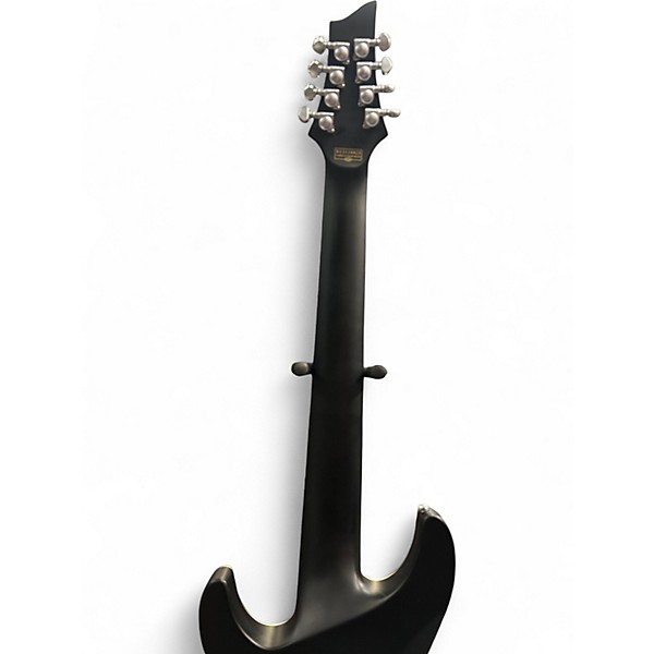 Used Schecter Guitar Research Damien Platinum 8 String Satin Black Solid Body Electric Guitar