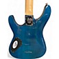 Used Schecter Guitar Research Omen Extreme 6 Trans Blue Solid Body Electric Guitar