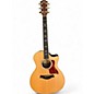 Used 2011 Taylor 814CE Natural Acoustic Electric Guitar thumbnail