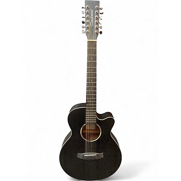 Used Tanglewood Blackbird 12 String Black 12 String Acoustic Electric Guitar