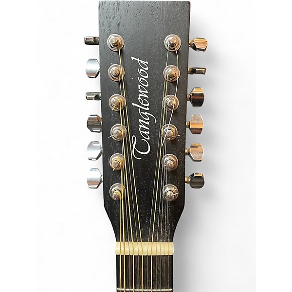 Used Tanglewood Blackbird 12 String Black 12 String Acoustic Electric Guitar