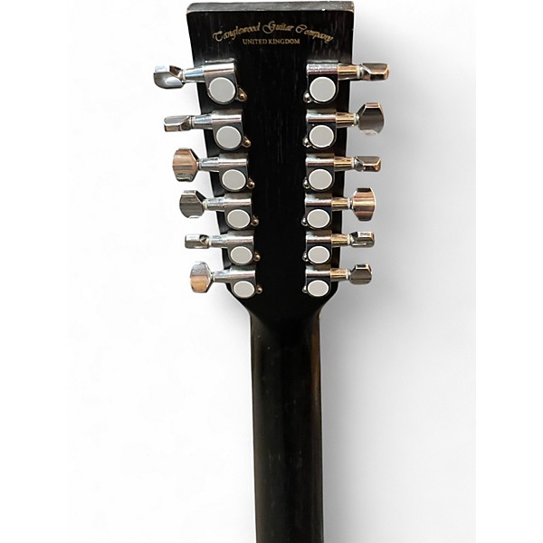 Used Tanglewood Blackbird 12 String Black 12 String Acoustic Electric Guitar