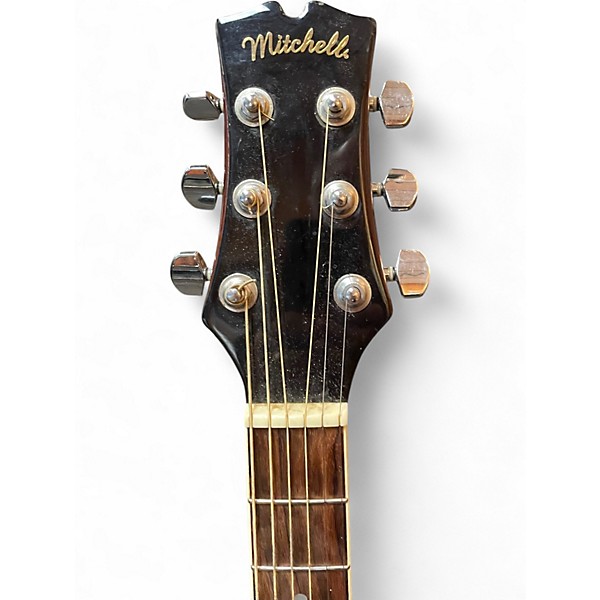 Used Mitchell MD100 Natural Acoustic Guitar