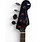 Used Fender Aerodyne 4-String Jazz Bass Black Electric Bass Guitar